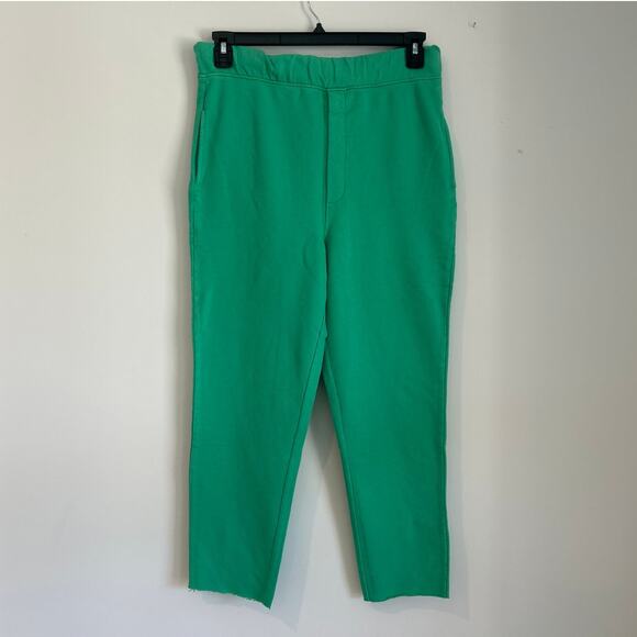 NWT Free People x Sandrine Rose Green Drawstring Sweatpants, Women's Small - Picture 2 of 7